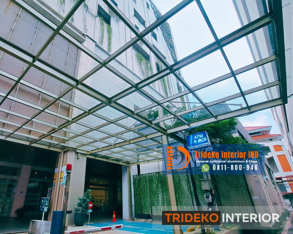 Atap Lobby Gedung Utama Atap Lobby Gedung Utama