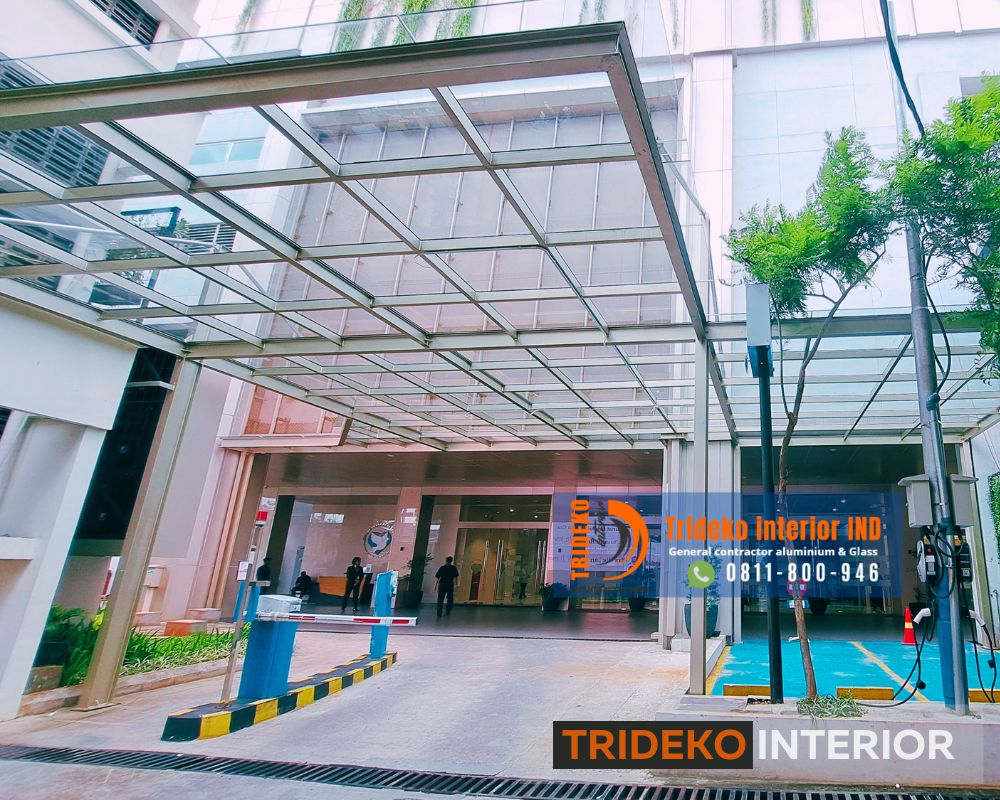 Atap Lobby Gedung Utama Atap Lobby Gedung Utama