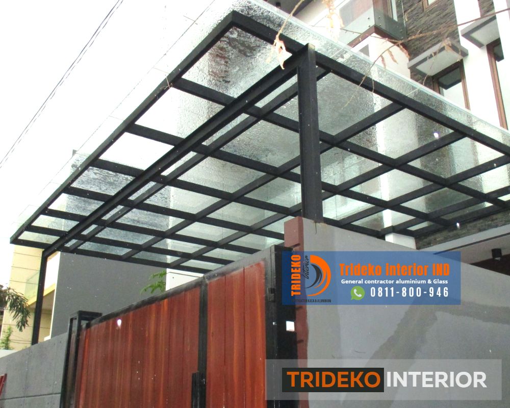 Kanopi Rumah Transparan Clear