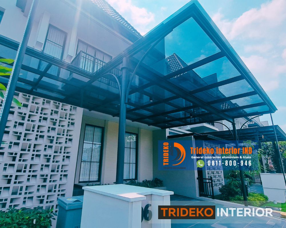 Harga Kanopi Kaca 8mm vs 10mm